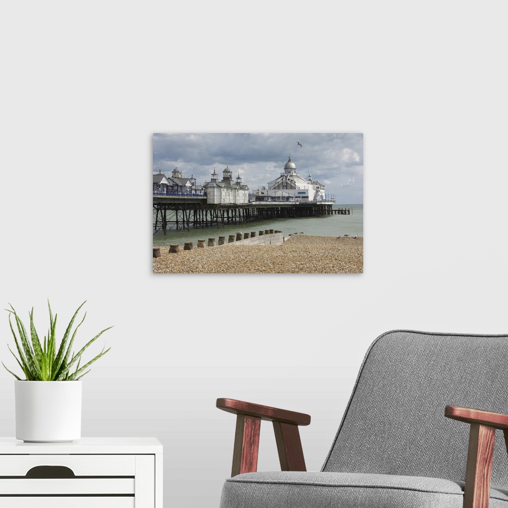 A modern room featuring The Pier at Eastbourne, East Sussex, England, United Kingdom, Europe