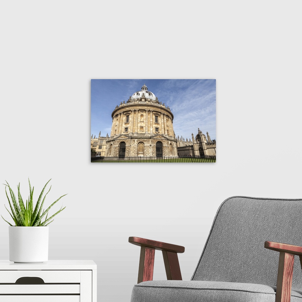 A modern room featuring The Radcliffe Camera, Oxford, Oxfordshire, England, UK
