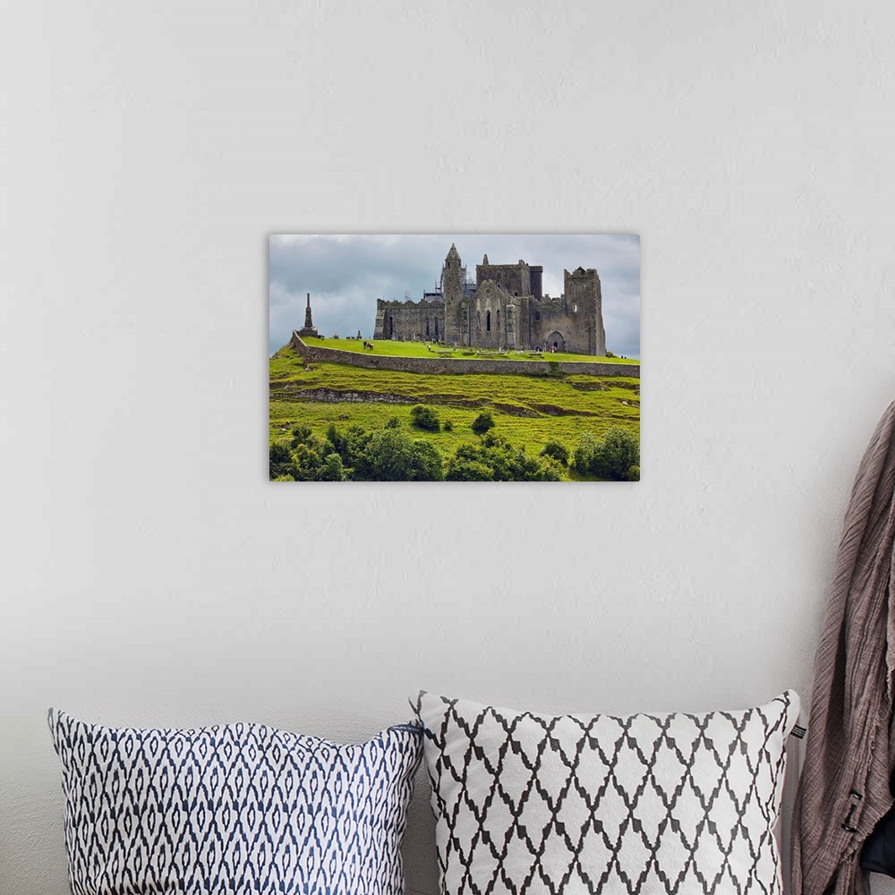 A bohemian room featuring The ruins of the Rock of Cashel, Cashel, County Tipperary, Munster, Republic of Ireland