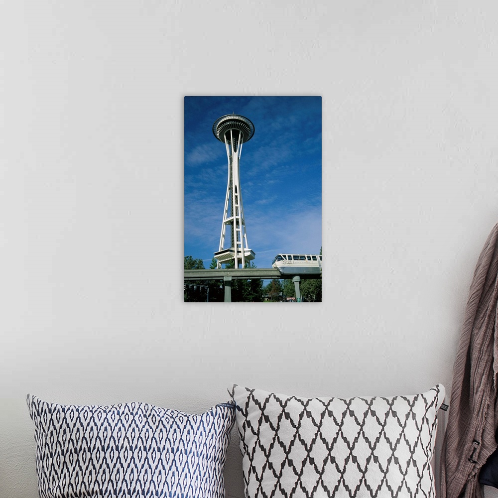 A bohemian room featuring The Space Needle, Seattle, Washington State