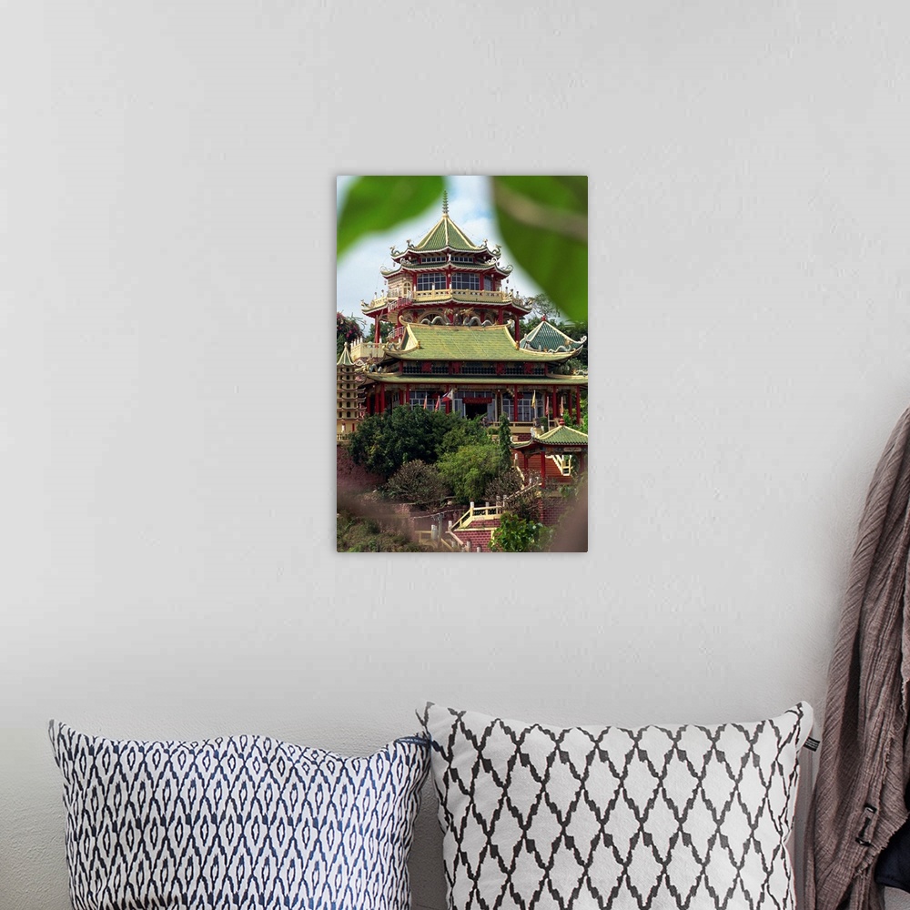 A bohemian room featuring The Taoist temple in Cebu City in the Philippines, Southeast Asia, Asia