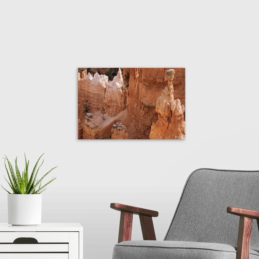 A modern room featuring Thor's Hammer, Bryce Canyon National Park, Utah, United States of America, North America