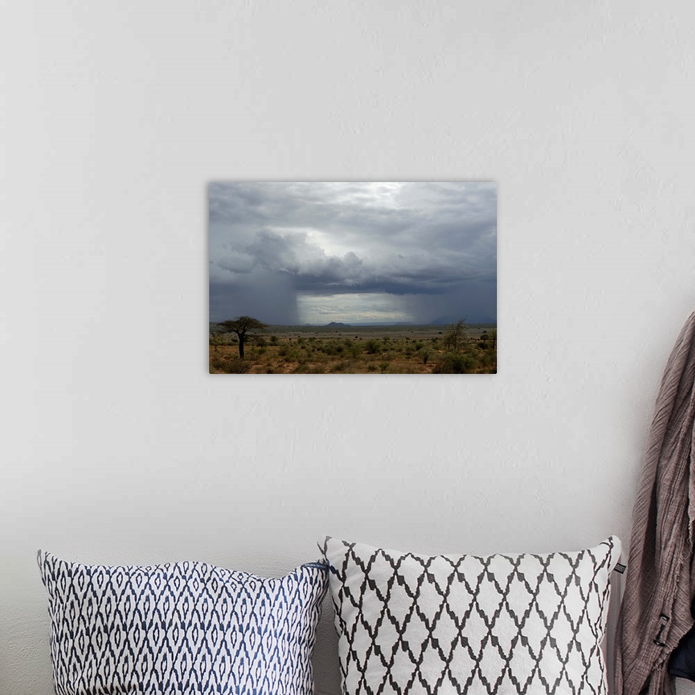 A bohemian room featuring Thunderstorm, Usambare mountains, Tanzania