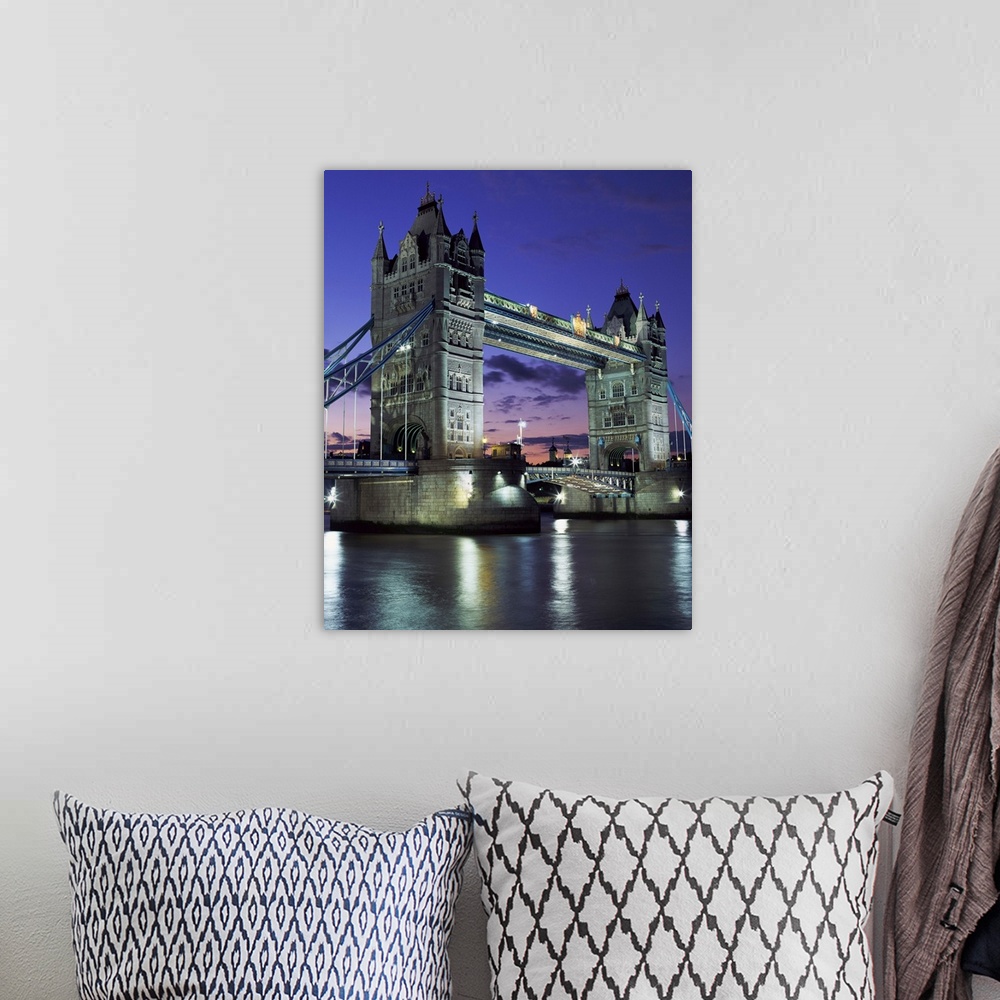A bohemian room featuring Tower Bridge, London, England, United Kingdom