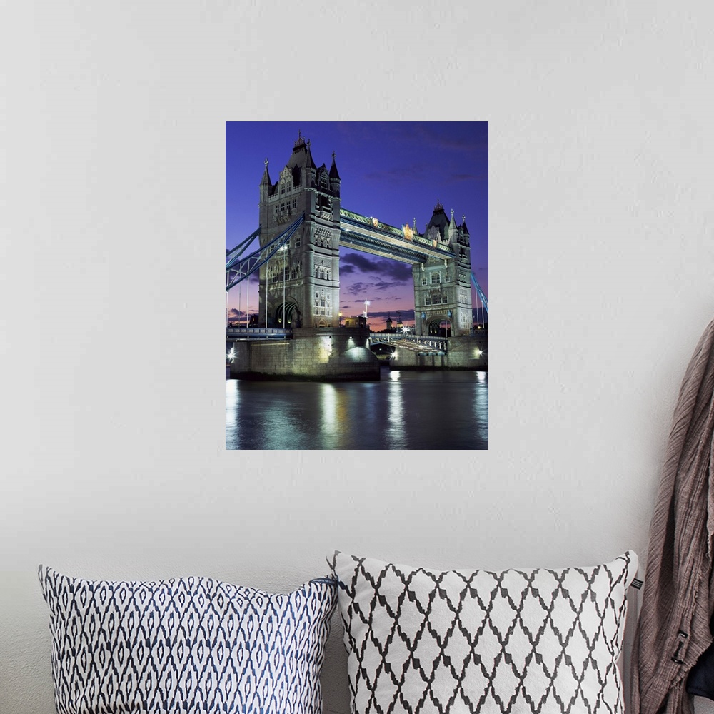 A bohemian room featuring Tower Bridge, London, England, United Kingdom