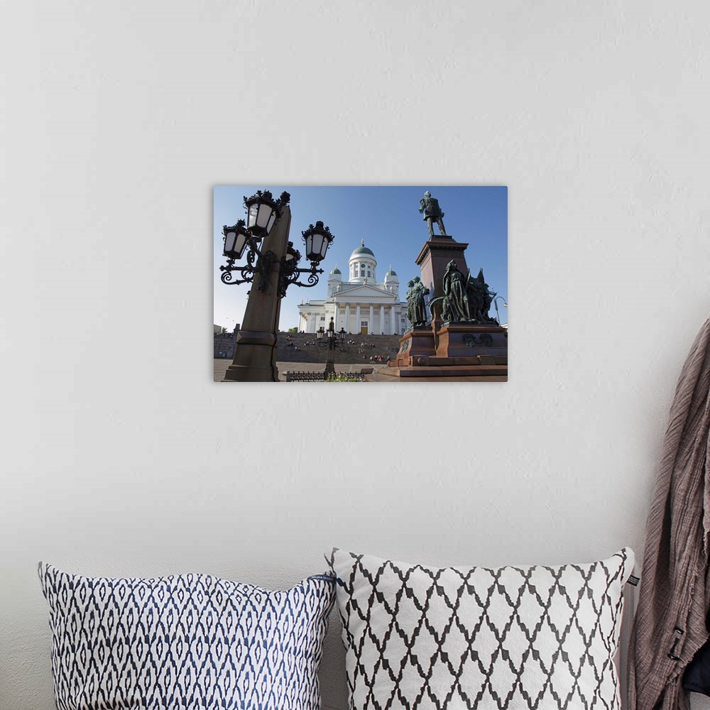 A bohemian room featuring Tsar Alexander II Memorial and Lutheran Cathedral, Senate Square, Helsinki, Finland