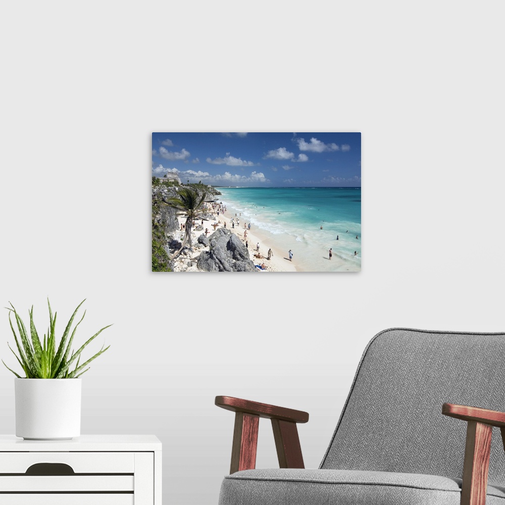 A modern room featuring Tulum Beach, Quintana Roo, Mexico