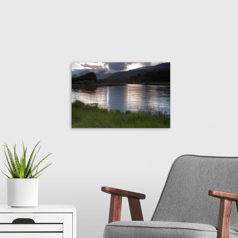 A modern room featuring Upper Lake, Killarney National Park, County Kerry, Munster, Republic of Ireland