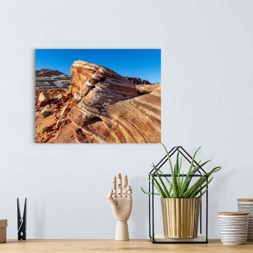 A bohemian room featuring Valley of Fire State Park, Nevada, United States of America, North America