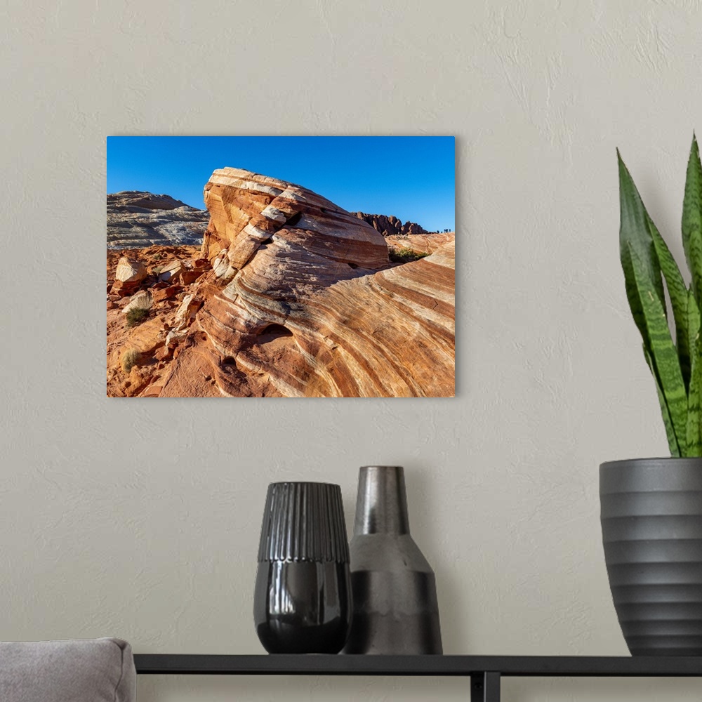 A modern room featuring Valley of Fire State Park, Nevada, United States of America, North America