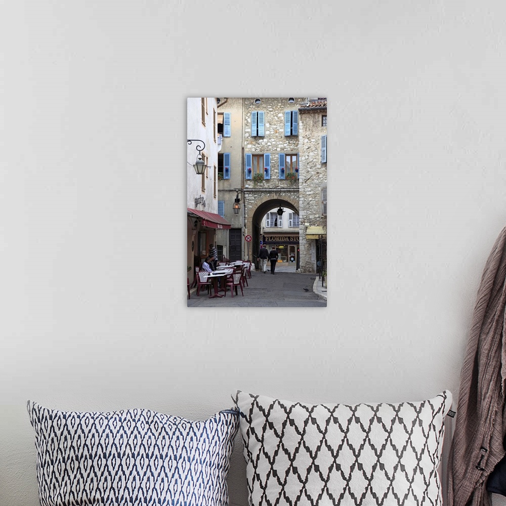 A bohemian room featuring Vence, Alpes Maritimes, Provence, Cote d'Azur, France, Europe
