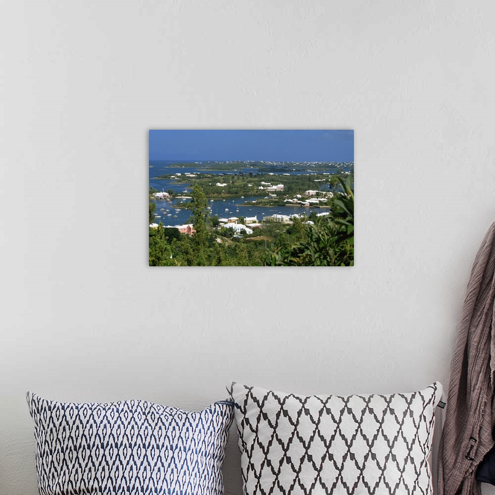 A bohemian room featuring View from Gibbs Hill, Bermuda, Central America