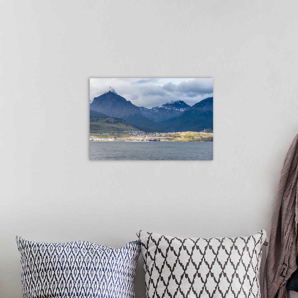 A bohemian room featuring View of Ushuaia, Beagle Channel, Tierra del Fuego, Argentina, South America