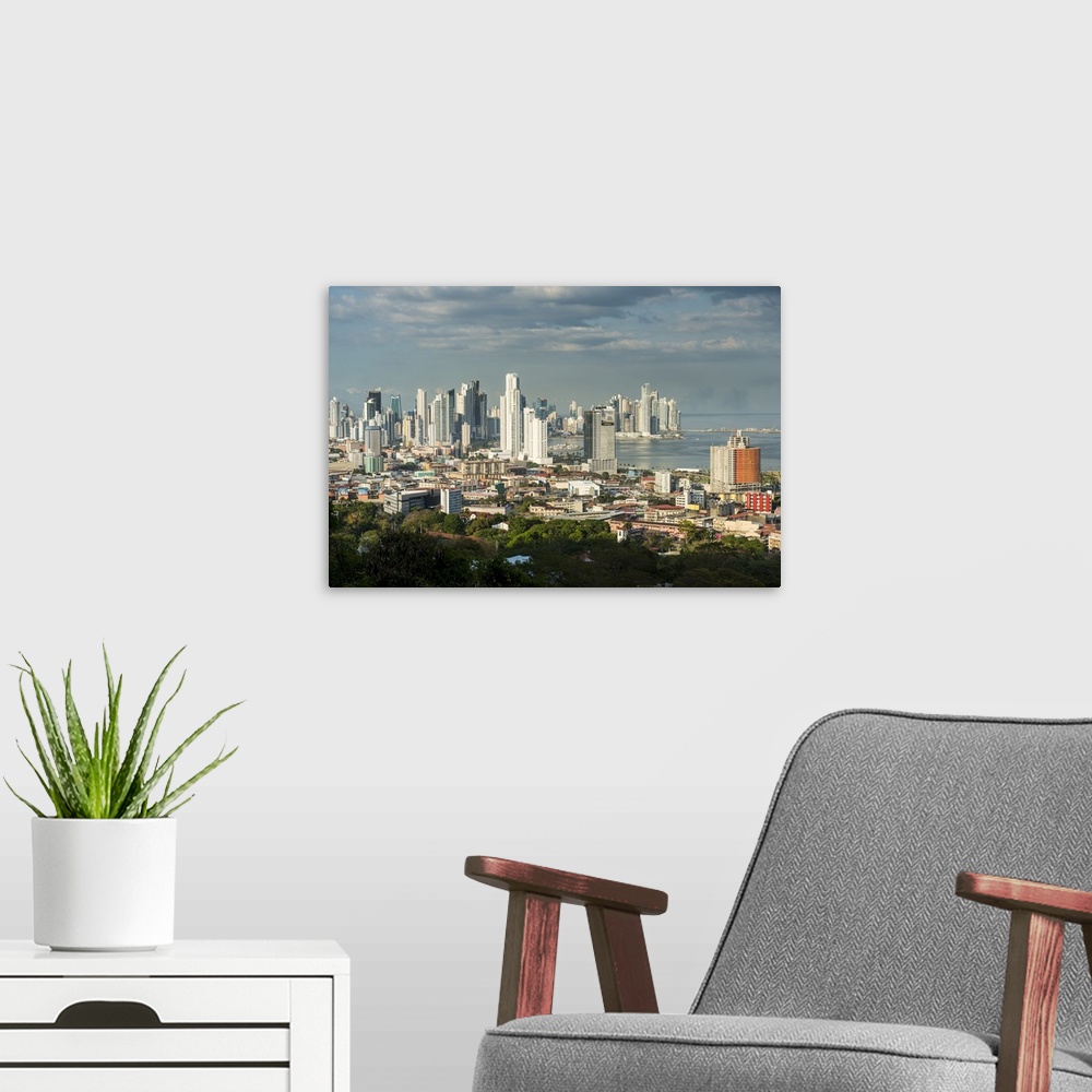 A modern room featuring View over Panama City from El Ancon, Panama