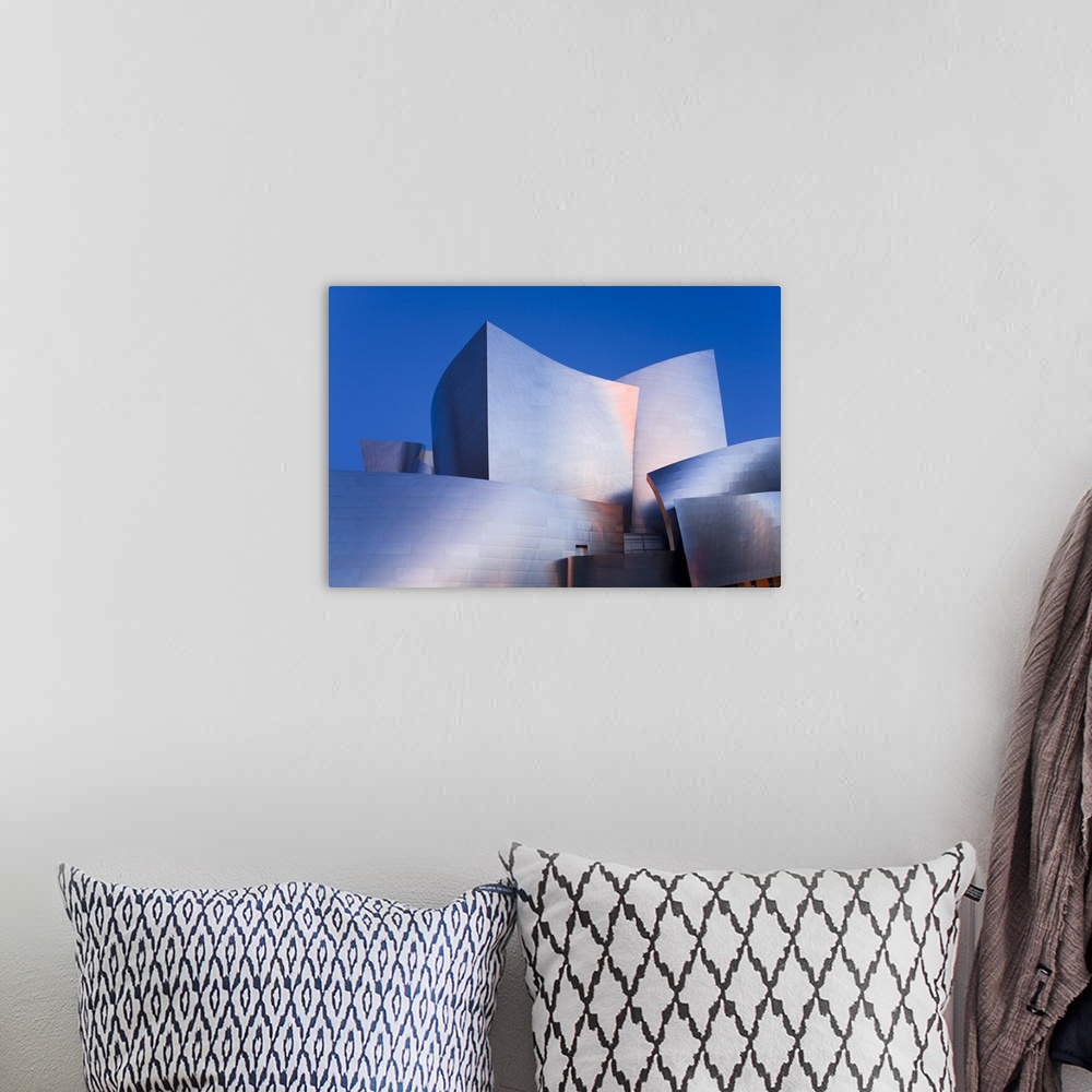 A bohemian room featuring Walt Disney Concert Hall, Los Angeles, California, United States of America
