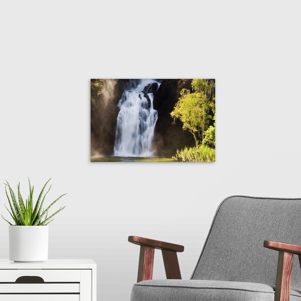 A modern room featuring Wangi Falls, Litchfield National Park, Northern Territory, Australia, Pacific