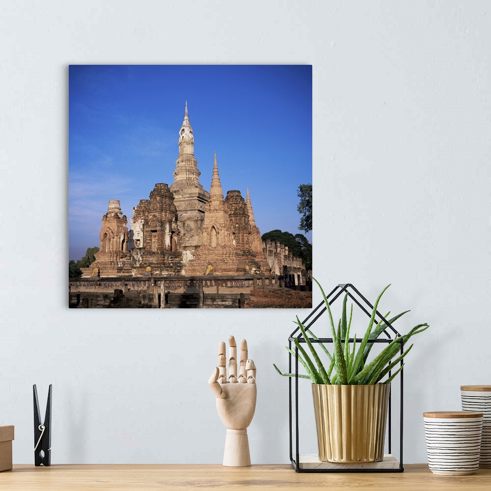 A bohemian room featuring Wat Mahathat, Sukhothai, Thailand