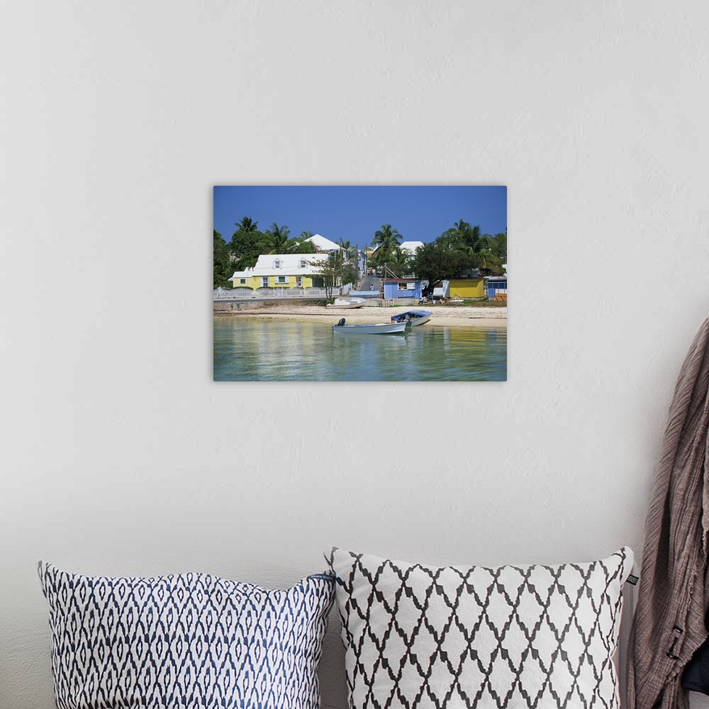 A bohemian room featuring Waterfront and beach, Dunmore Town, Harbour Island, Bahamas, West Indies