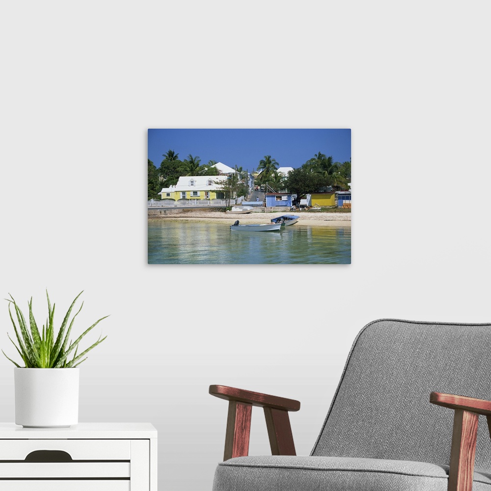 A modern room featuring Waterfront and beach, Dunmore Town, Harbour Island, Bahamas, West Indies