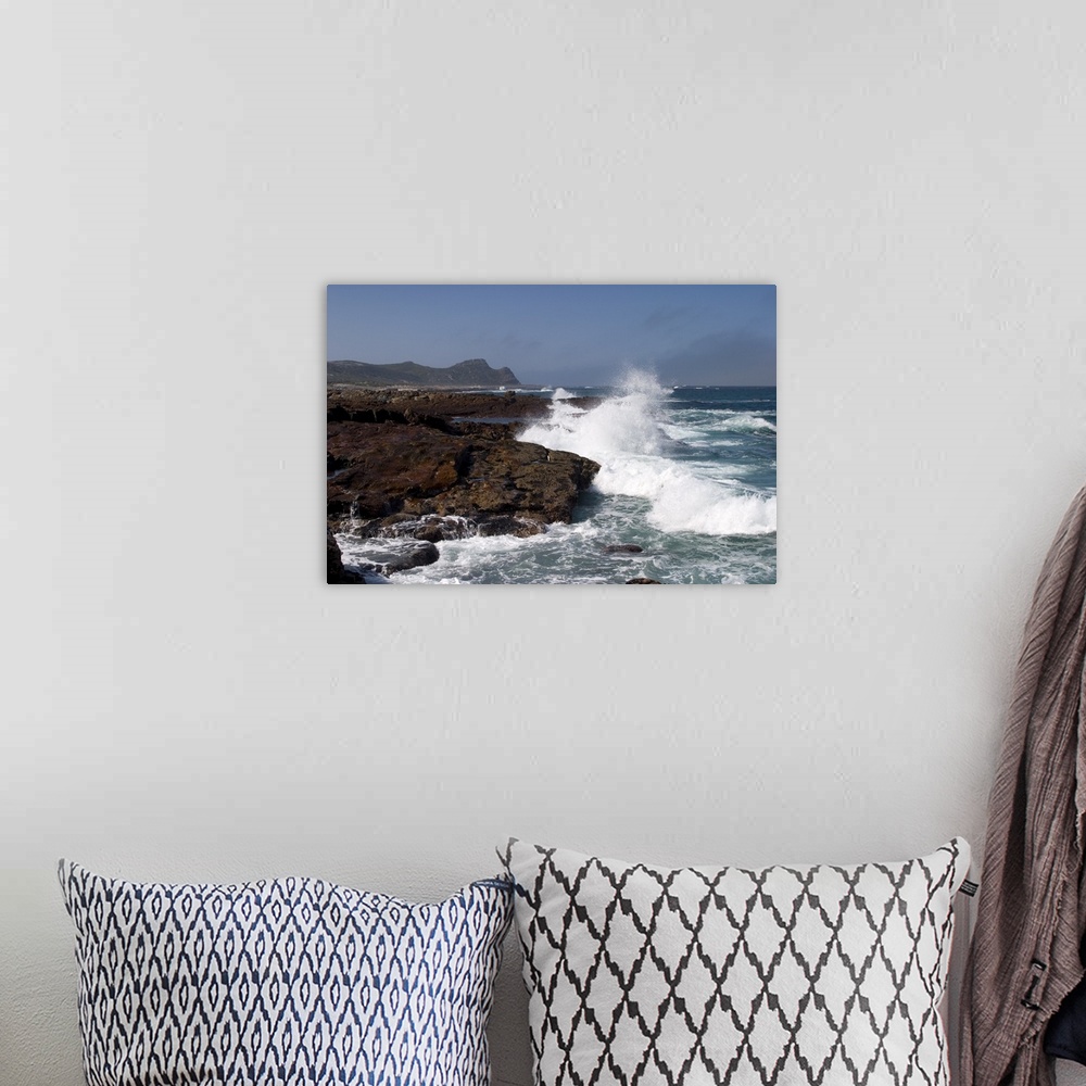 A bohemian room featuring Waves at the Cape of the good hope, Cape of the good hope, Capetown, South Africa