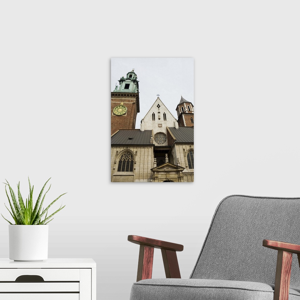 A modern room featuring Wawel Cathedral, Royal Castle area, Krakow, Poland