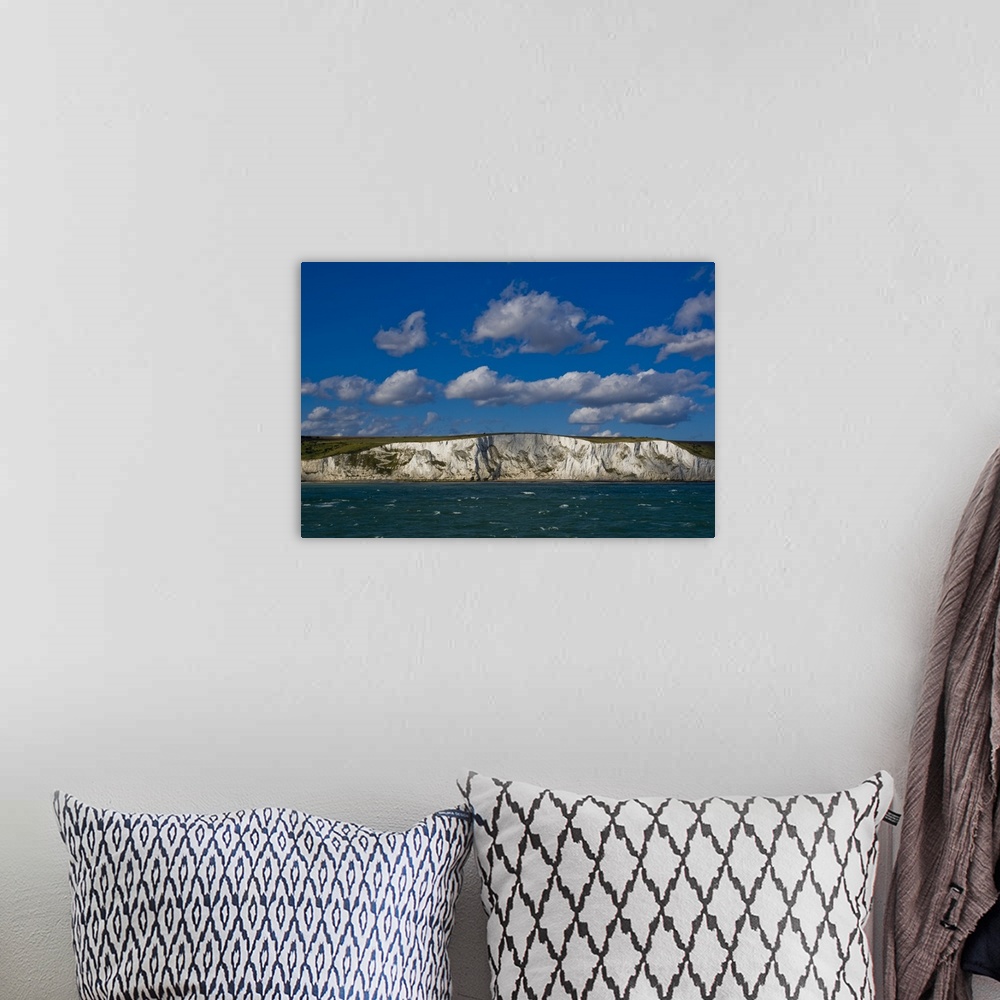A bohemian room featuring White Cliffs of Dover, Dover, Kent, England, UK