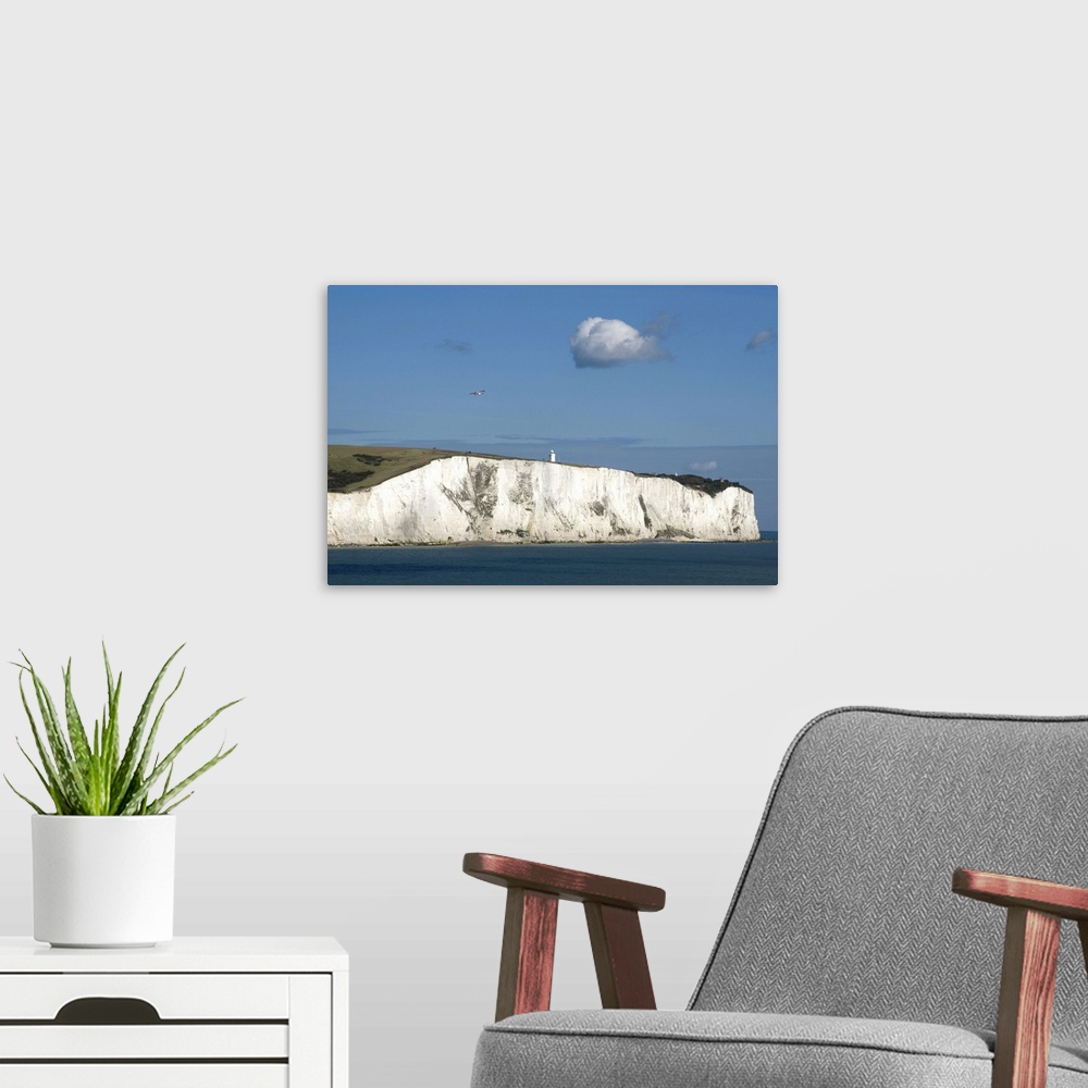 A modern room featuring White Cliffs of Dover, Dover, Kent, England, United Kingdom, Europe