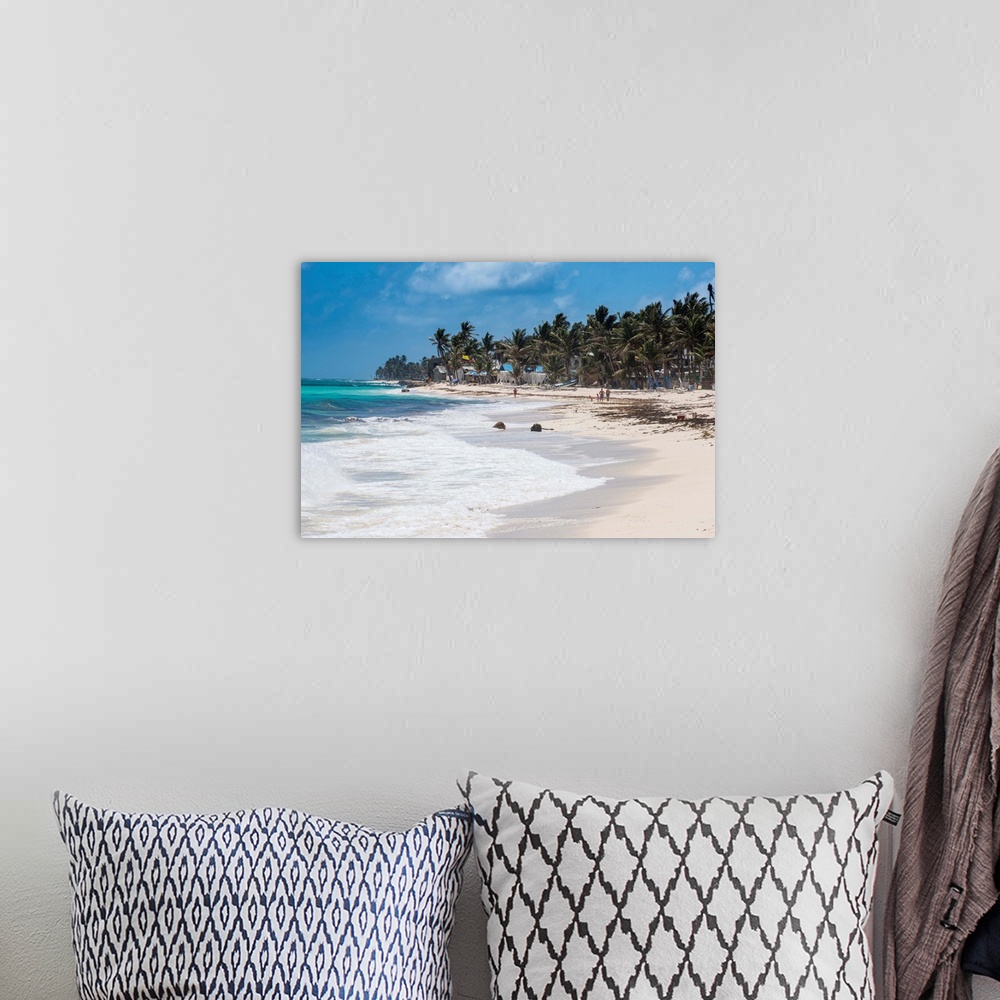 A bohemian room featuring White sand beach, San Andres, Caribbean Sea, Colombia