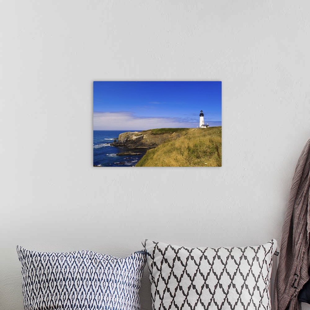 A bohemian room featuring Yaquina Head Lighthouse, Oregon