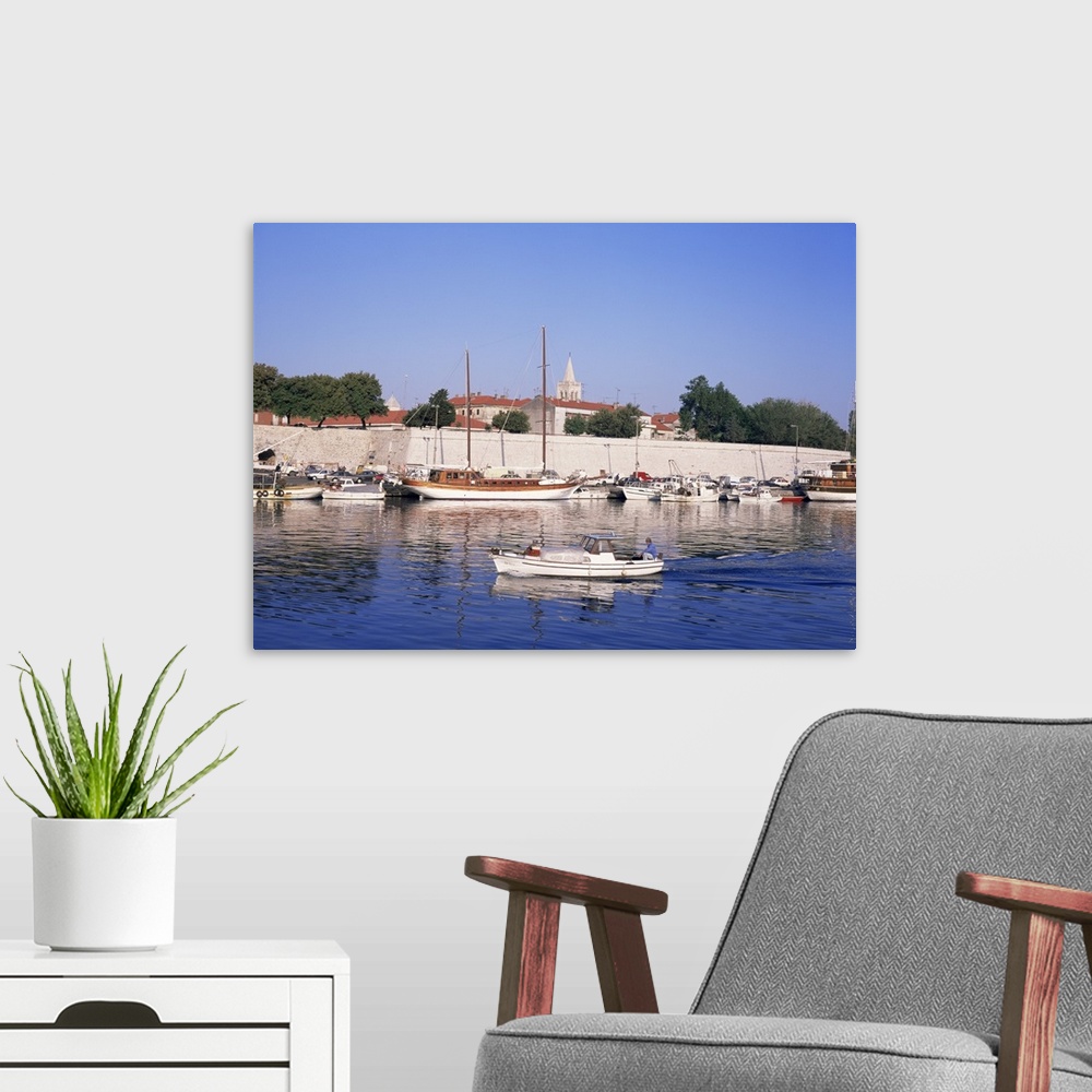 A modern room featuring Zadar, Dalmatian coast, Croatia