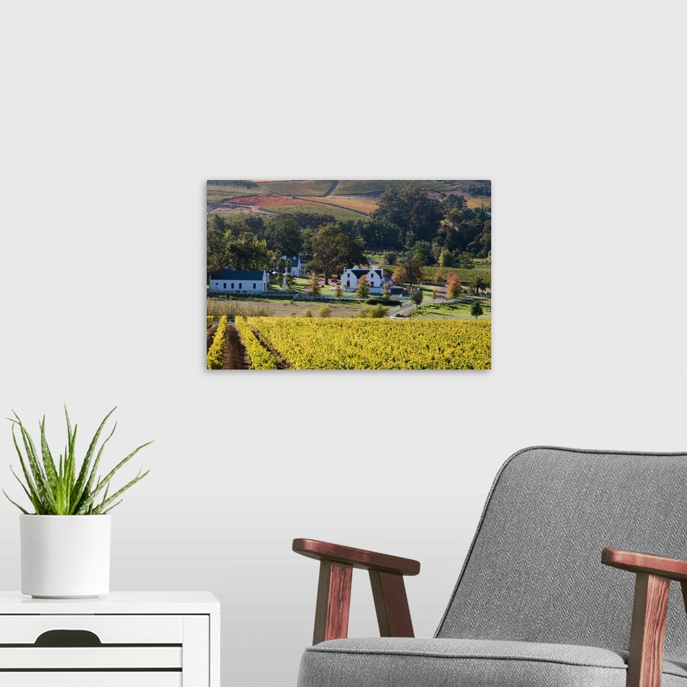 A modern room featuring Zorgvliet Wine Estate, Stellenbosch, Cape Province, South Africa
