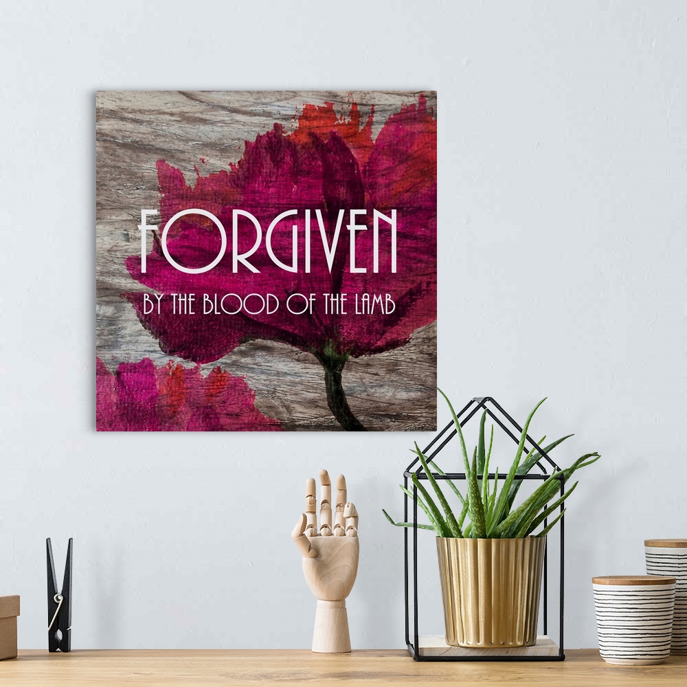 A bohemian room featuring Forgiven