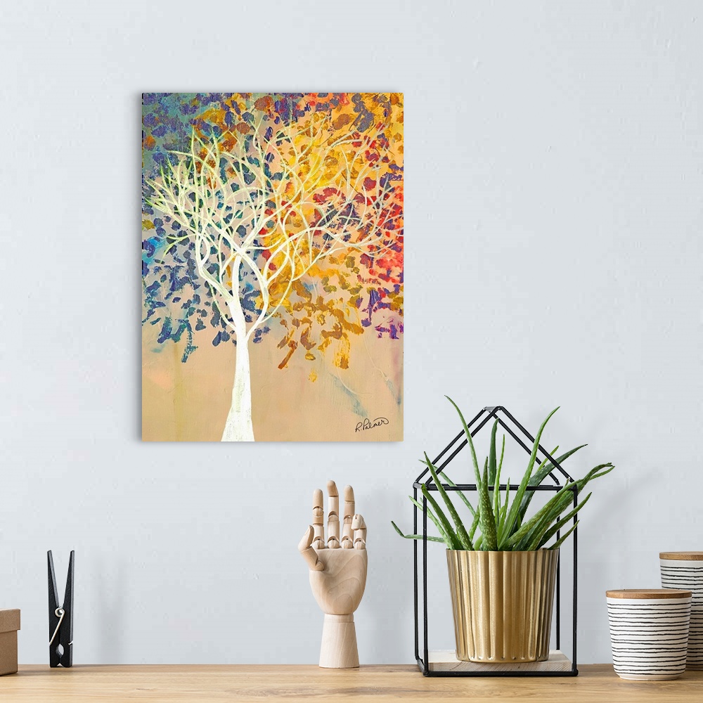 A bohemian room featuring White Tree