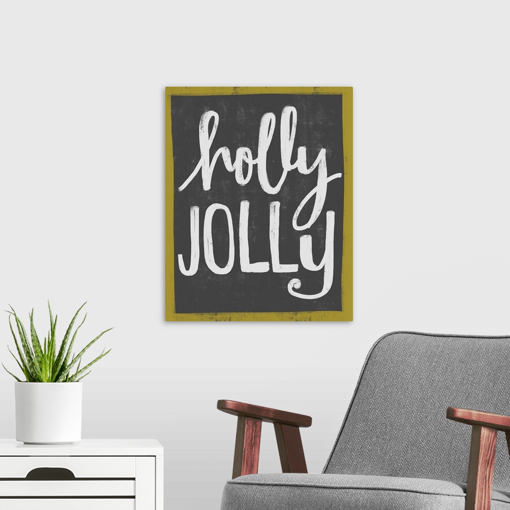 A modern room featuring Holly Jolly III