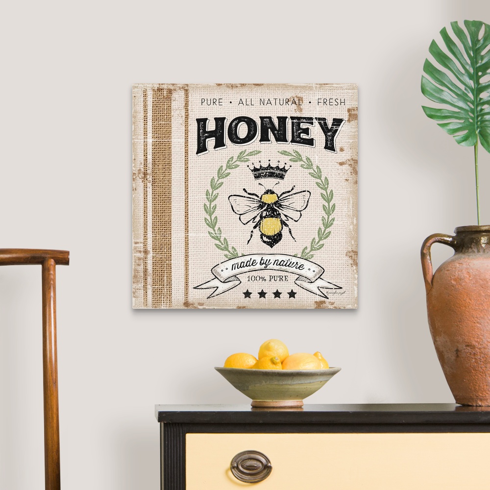 A traditional room featuring Honey
