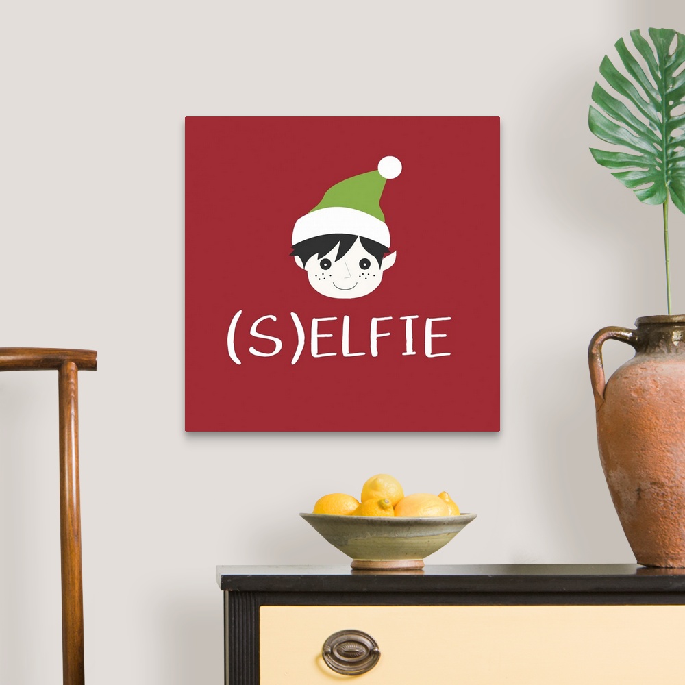 A traditional room featuring (S)elfie