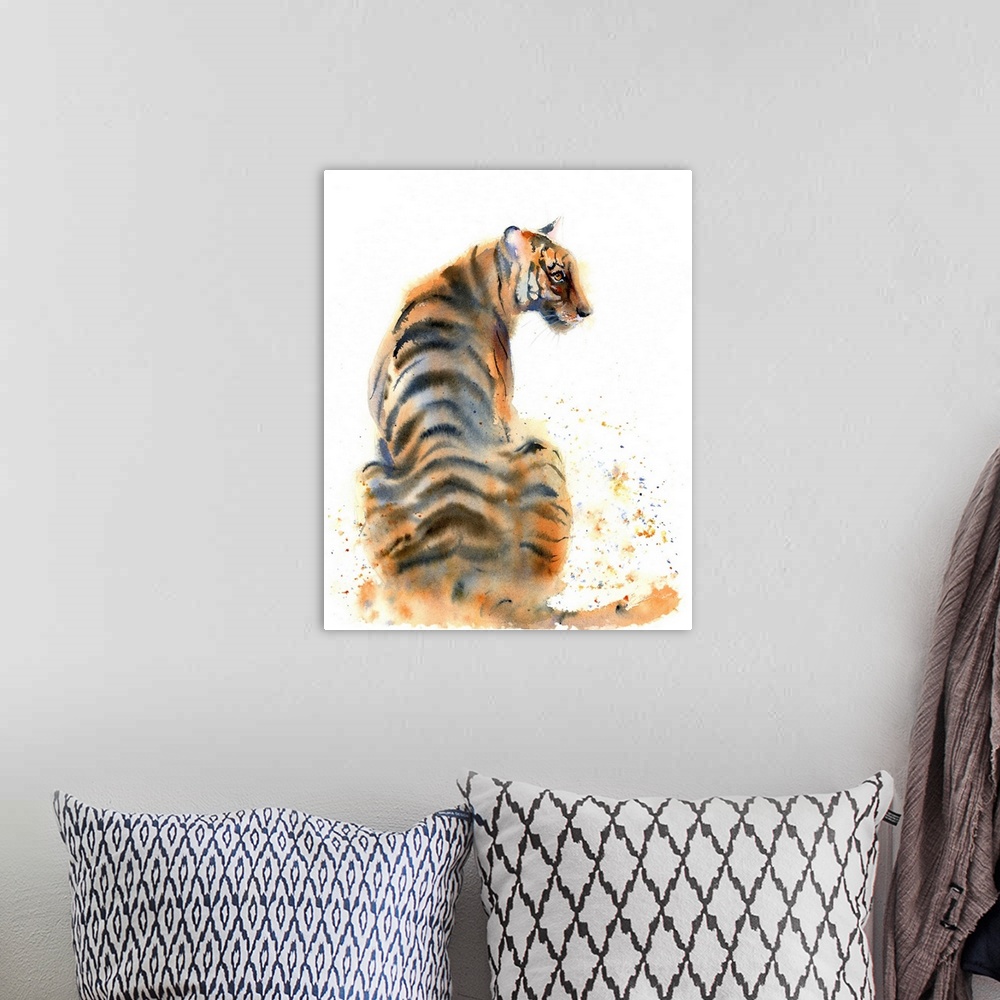 A bohemian room featuring Tiger Tail