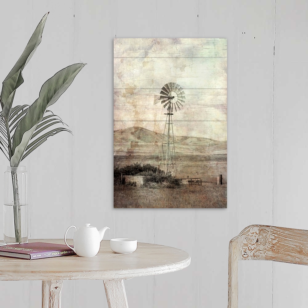 A farmhouse room featuring Windmill in Your Mind