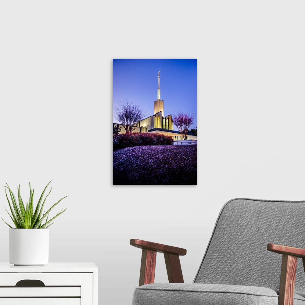 A modern room featuring The Atlanta Georgia Temple is located in the Sandy Springs community just miles outside of Atlant...