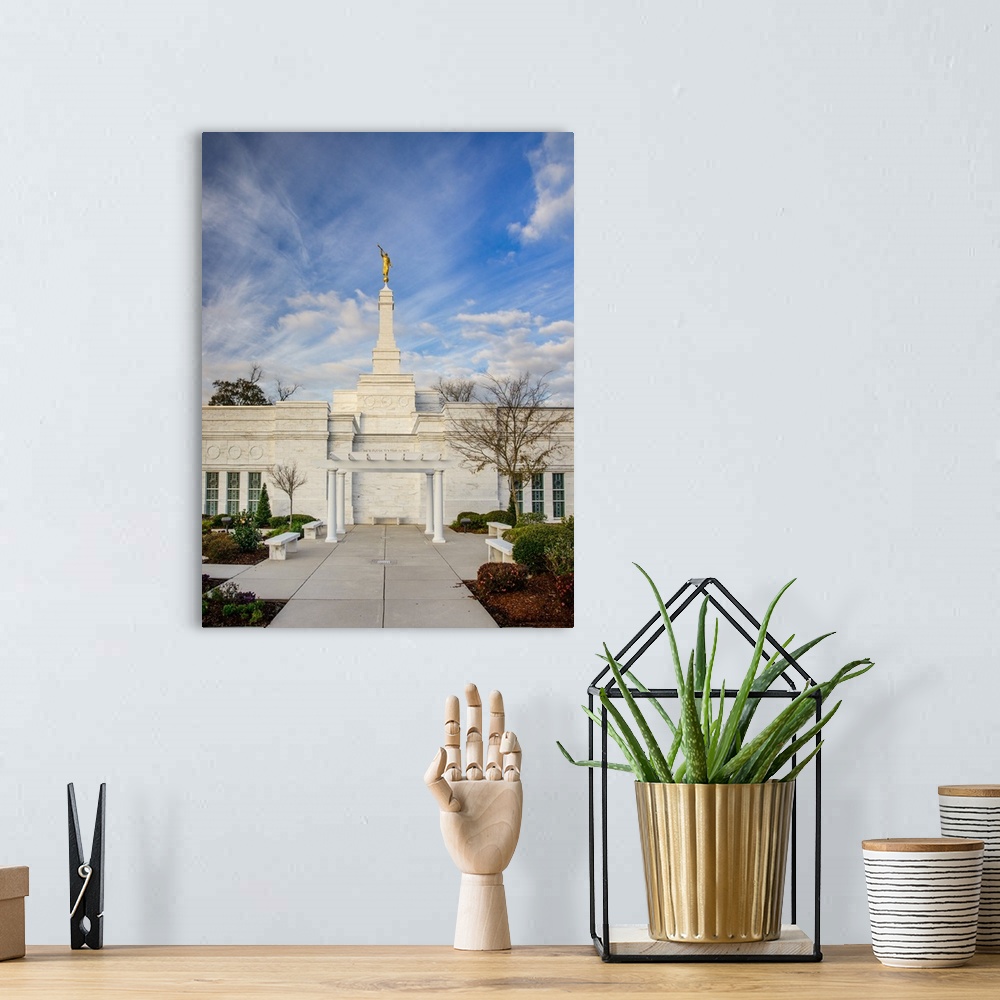 A bohemian room featuring Dedicated in 1999, the Baton Rouge Louisiana Temple was the first temple to be built in its state...