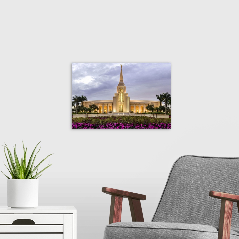 A modern room featuring The Fort Lauderdale Florida Temple is the 143rd operating temple. It is located in Davie, Florida...