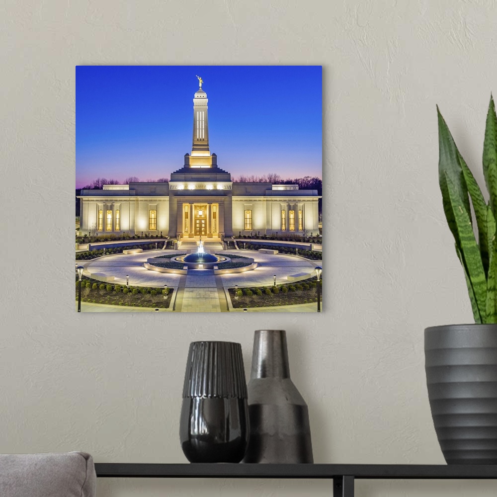A modern room featuring The Indianapolis Indiana Temple is located in Carmel, Indiana and is the 148th operating temple. ...