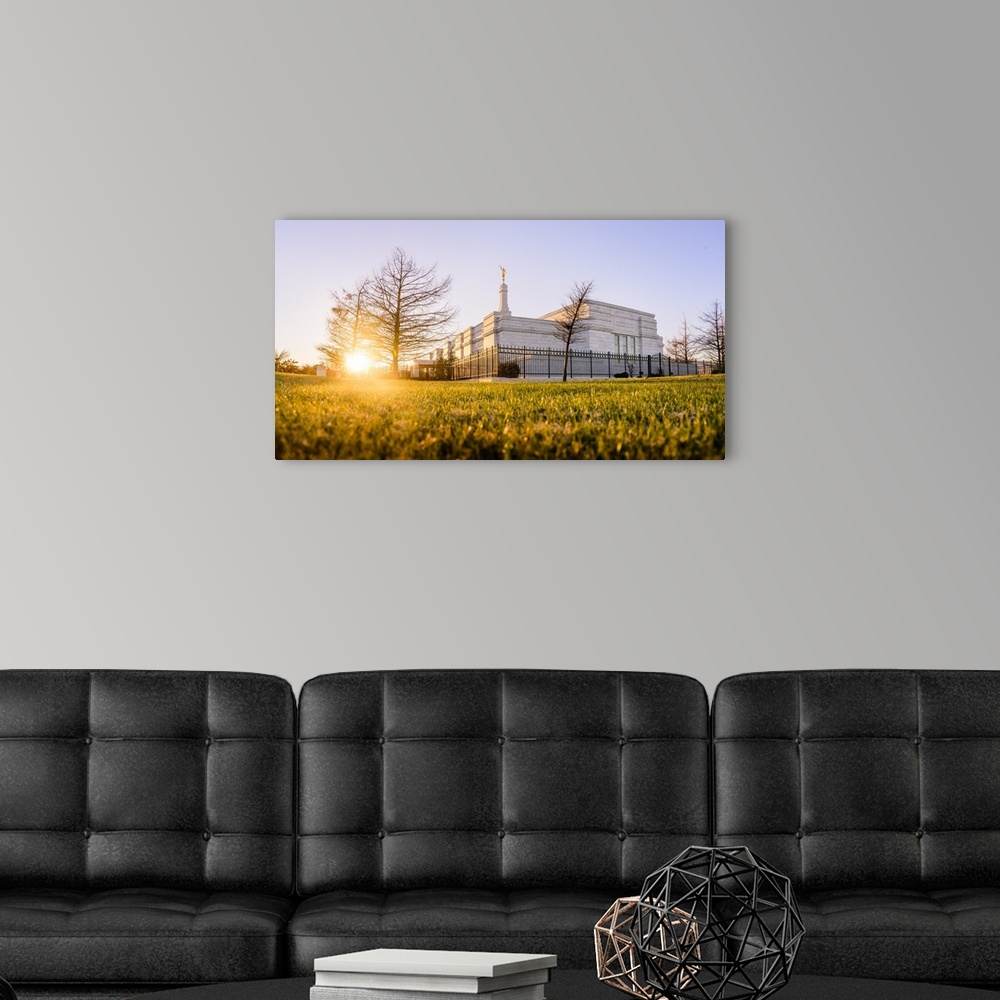 A modern room featuring The Oklahoma City Temple is the 95th operating temple and was originally dedicated in 1999 by Rex...