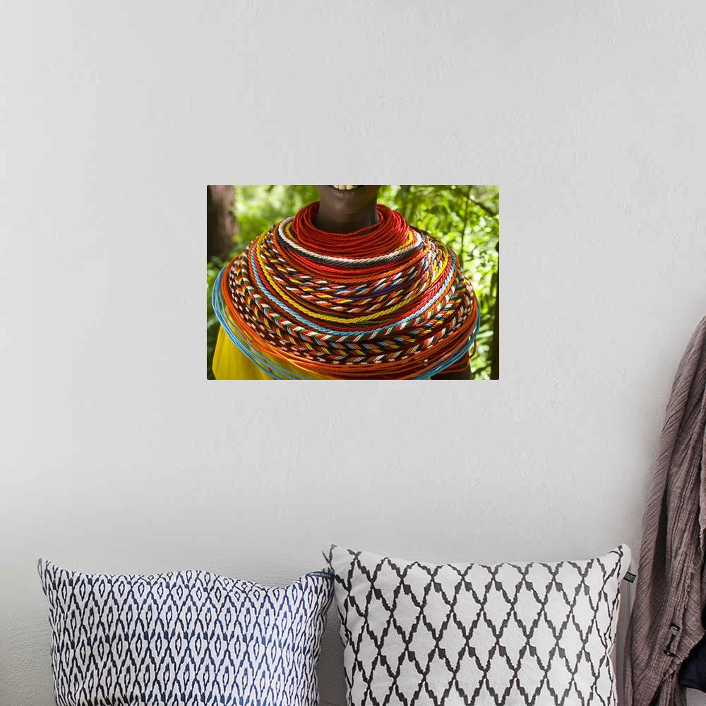 A bohemian room featuring African Tribal Pride
