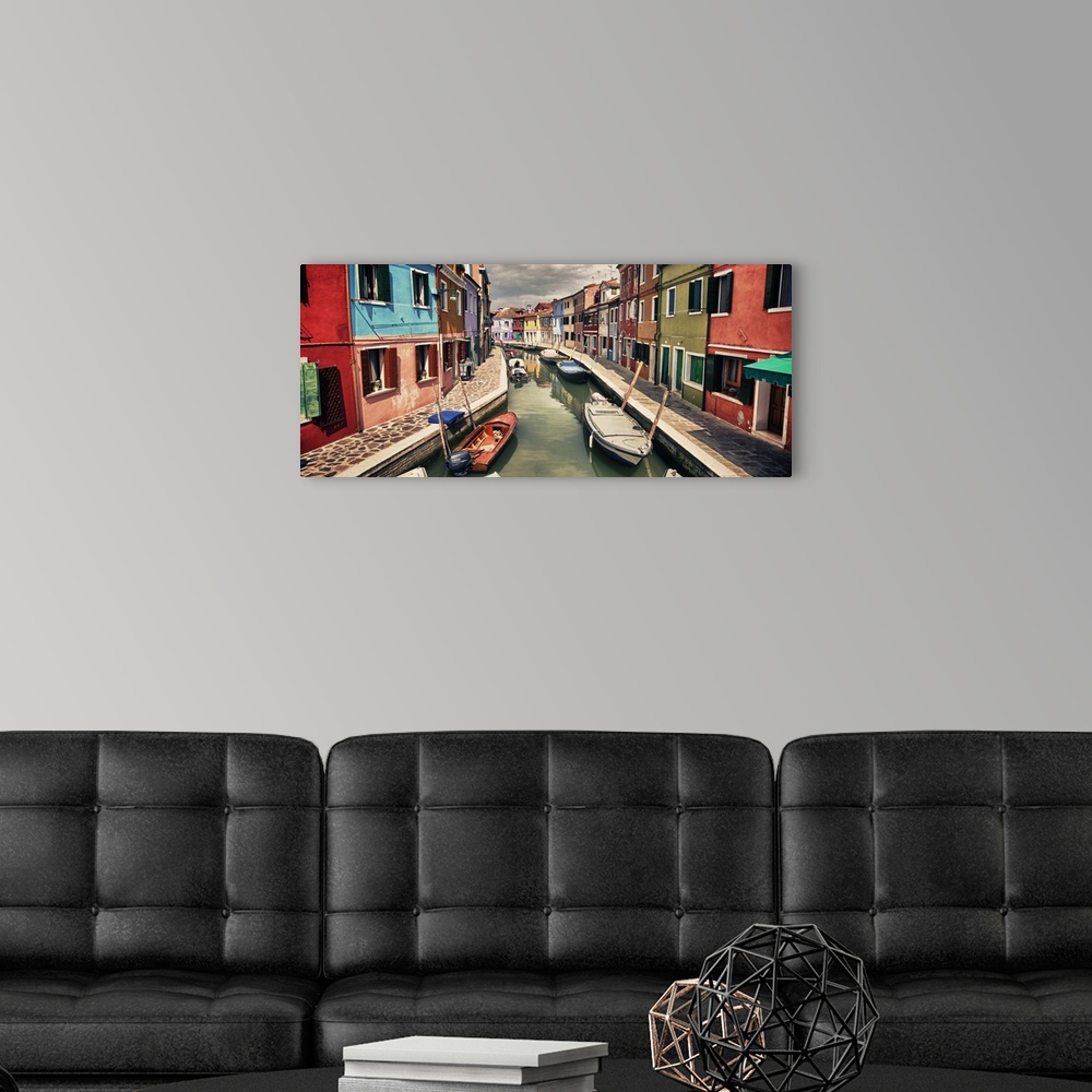 A modern room featuring Colorful Borano near Venice, Italy