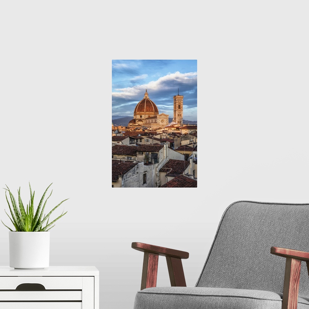 A modern room featuring The Duomo in Florence, Italy