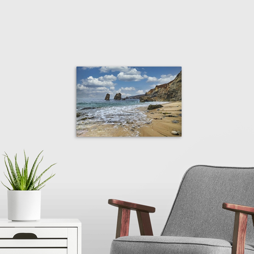 A modern room featuring Beautiful Landscape, Beach, And Cove, Garrapata State Park, Big Sur, California