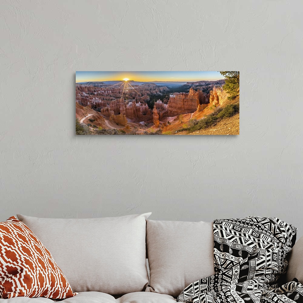 A bohemian room featuring Beautiful View In Bryce Canyon