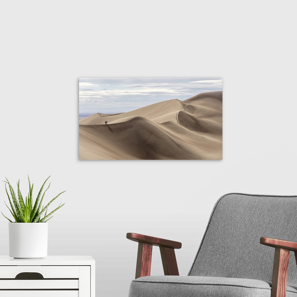 A modern room featuring Great Sand Dunes National Park, Colorado