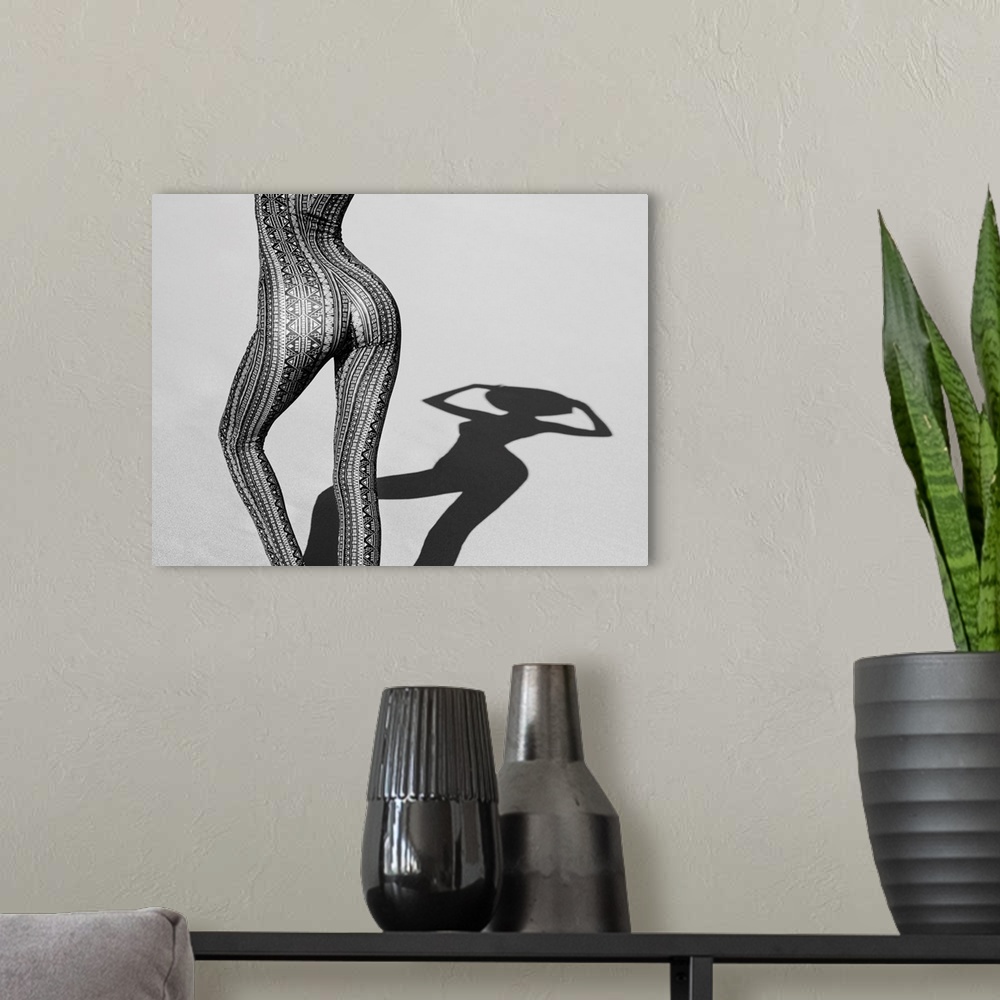 A modern room featuring Outdoor Fashion Art Photo Of Dancing Young Woman